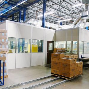 Противопожарная перегородка для цехов / серия FRM5505